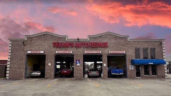 Texan's Auto Repair workshop