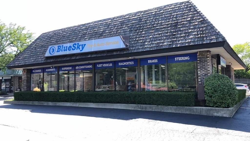 BlueSky Tire & Auto Service workshop