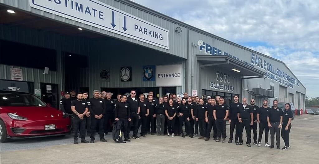 Eagle Collision Repair Center, Inc. | Above & Beyond Auto Repair workshop