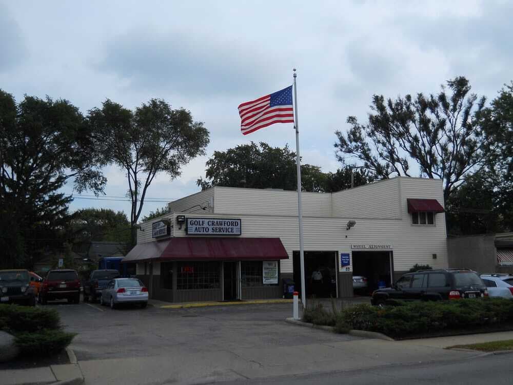 Golf Crawford Auto Service workshop