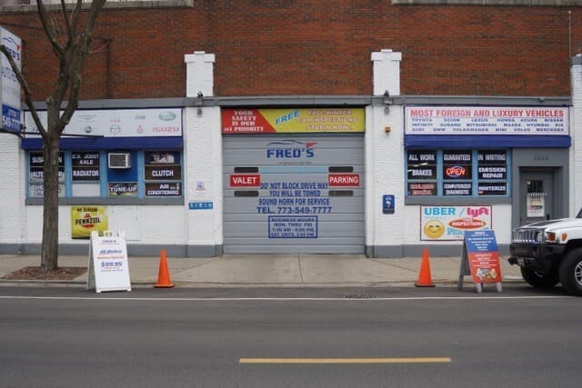 Fred's Wrigleyville Garage & Auto Repair workshop