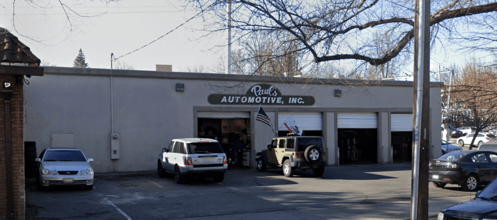 Paul's Automotive workshop