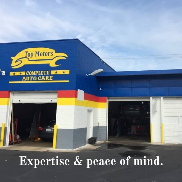 Top Motors Complete Auto Care workshop