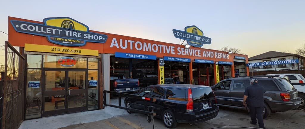 Collett Tire Shop workshop