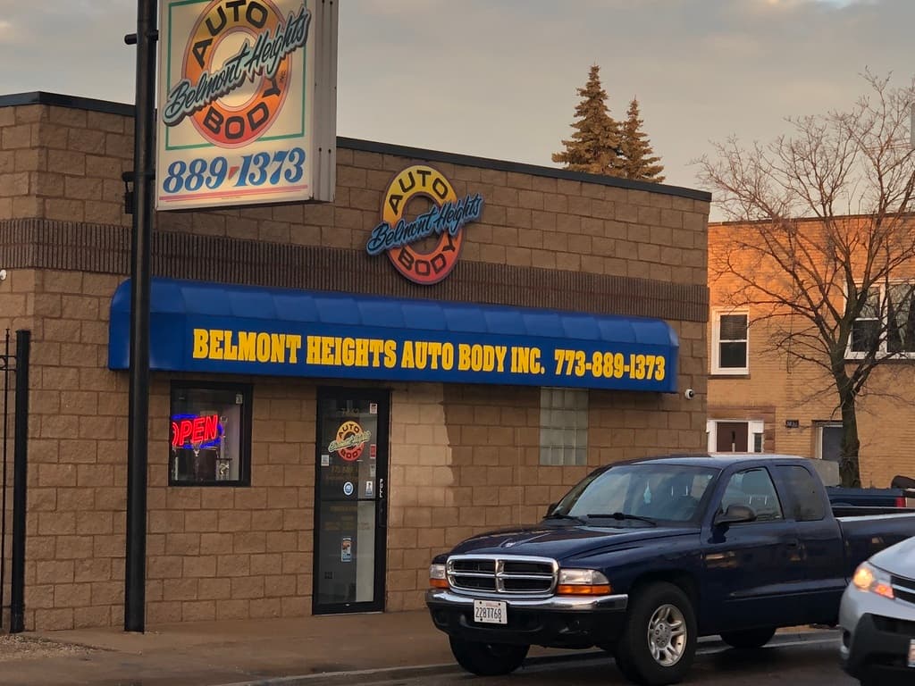 Belmont Heights Auto Body workshop