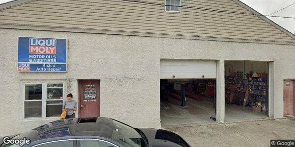 Rick's Auto Repair workshop
