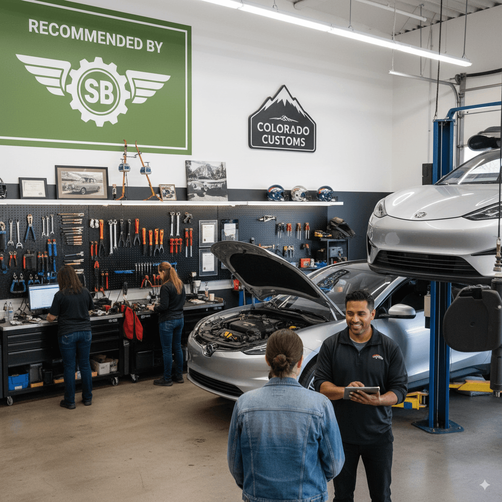 Bill's Crestmoor Automotive workshop